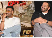 Ajay-Rohit surprise fans at special screening of Singham