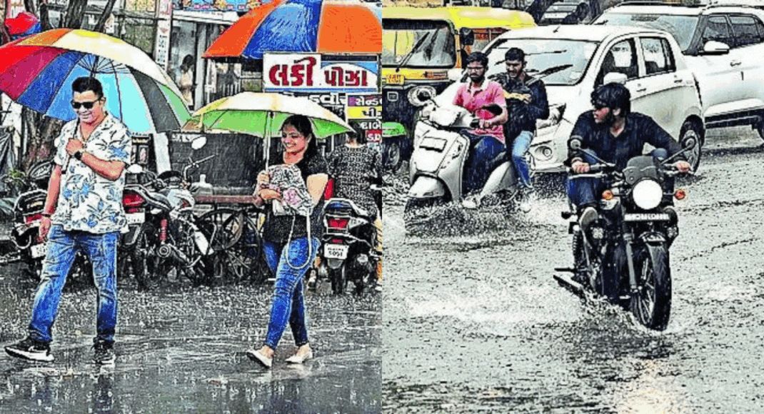 Sudden Thunderstorm in Ahmedabad: 10mm Rain Causes Major Disruptions |  Ahmedabad News - Times of India