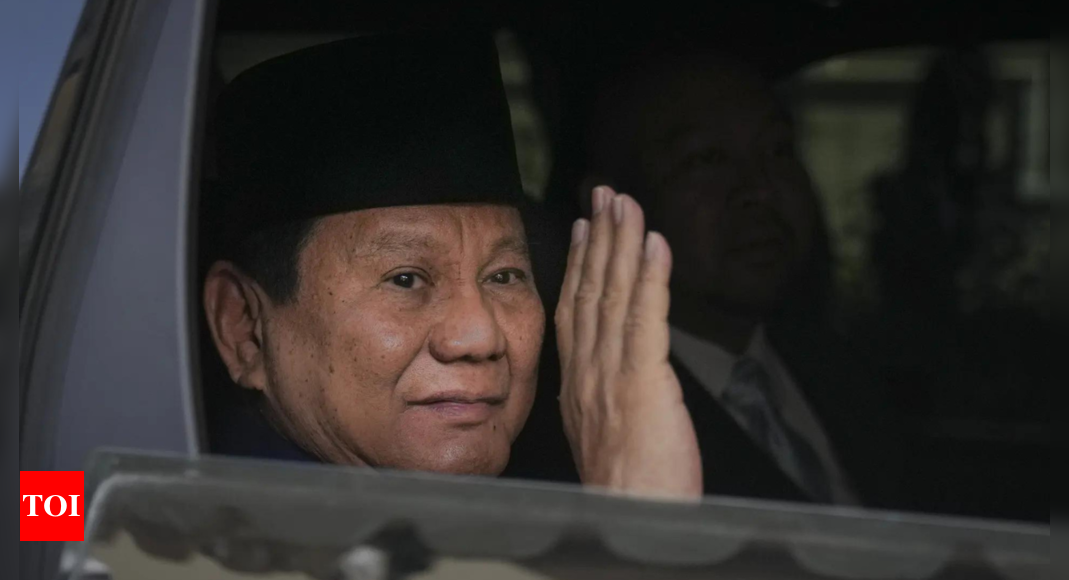 Prabowo Subianto Takes Oath As Eighth President Of Indonesia - Times Of ...