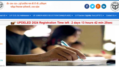 UP DElEd 2024 registration deadline extended to October 22: Check direct link here