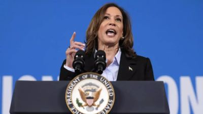 'It's true': Harris on protesters' claims of 'Gaza genocide'