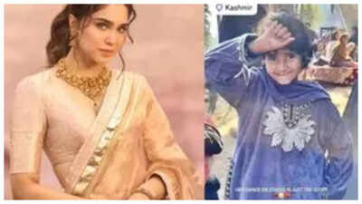 Sharvari shares an adorable video of a small Kashmiri fan grooving ...