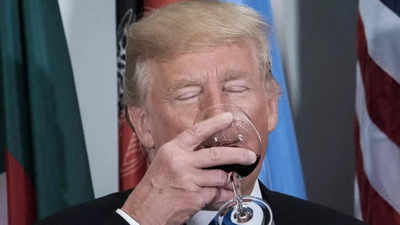 Why doesn't Donald Trump drink?