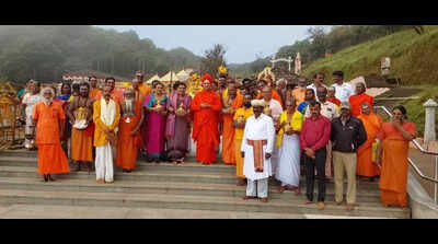Seers start Cauvery yatra from Talacauvery to Poompuhar