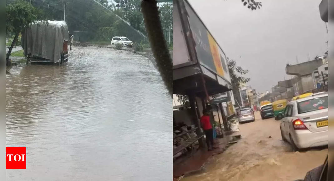 Bengaluru rains: IMD issues orange alert for the next three hours, all schools to remain shut today | Bengaluru News