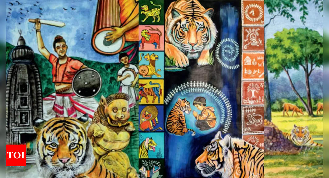 Inspiration for creativity and art through eye of the tiger | Delhi News