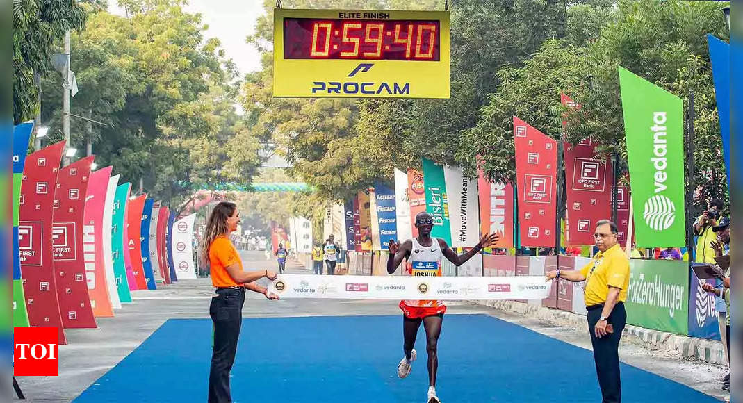 Cheptegei, Eyayu win Delhi half-marathon titles, World Athletics,