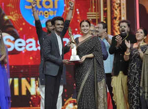 Star Singer: Aravind Nair lifts the trophy