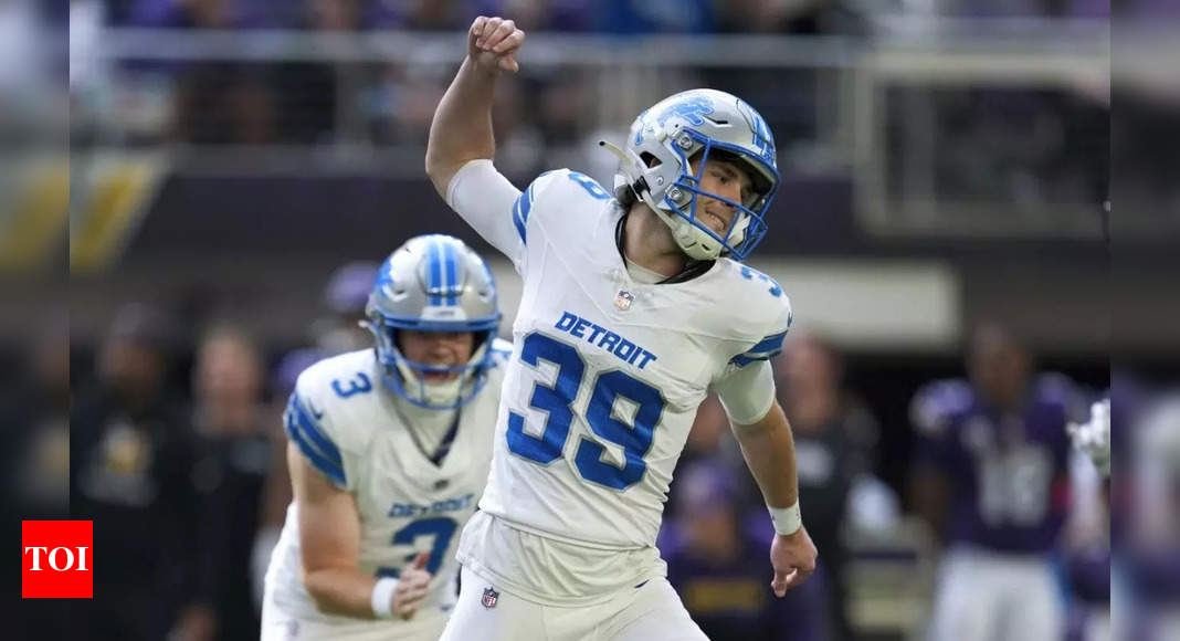 Lions Rookie Jake Bates thought his dream was over, then hit the game