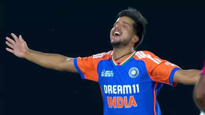 3 wickets in 1 over! India pacer Rasikh Salam rips UAE apart - WATCH