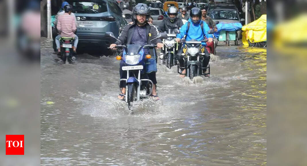 Bengaluru's Streets Turn into Flooded Canals After Overnight Rain ...