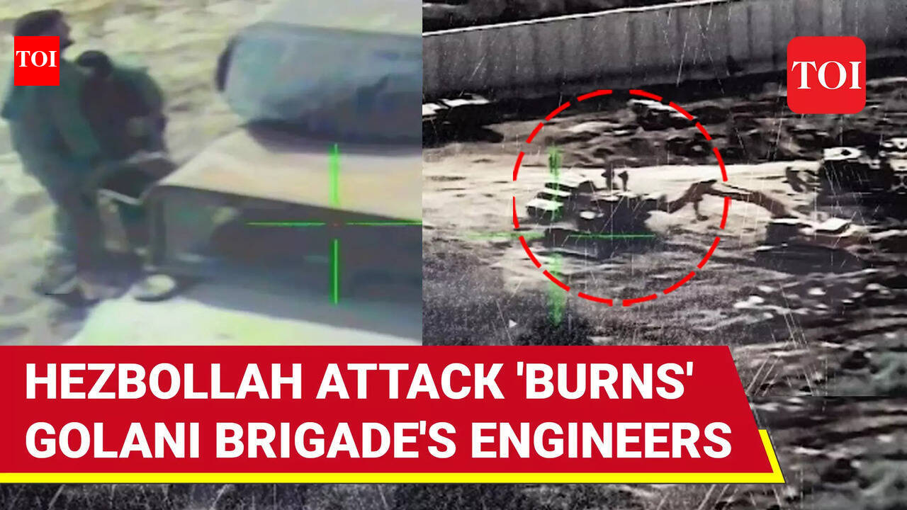 Hezbollah's ATGM Hellfire Hits 'Bull's Eye'; Israeli Troops Trapped ...