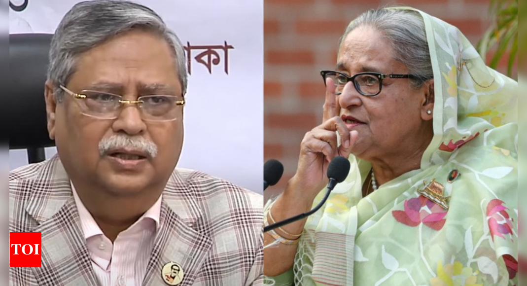 Bangladesh president in interim government’s crosshairs over denial of Hasina quitting – Times of India