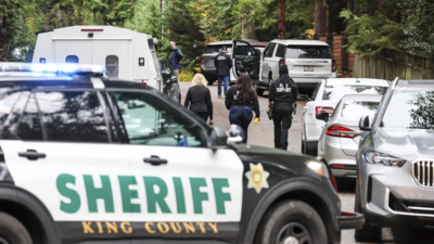 Teen taken into custody after five family members shot dead in Washington home