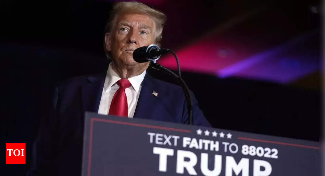 Trump urges Christians to vote, claims Harris will restrict religious freedoms