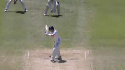 Watch: Steve Smith suffers four-ball duck in Sheffield Shield