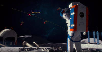 ESA's Moonlight Program to create 400,000 km data network between Earth and Moon