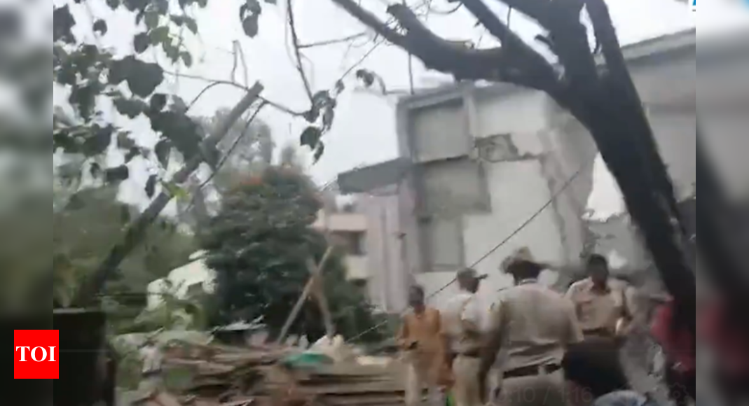 Building Collapse in Bengaluru Traps Workers