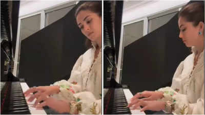 When Mira Kapoor delighted fans with her piano rendition of Ed Sheeran's 'Perfect'