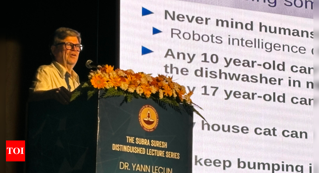 Do not work on LLMs if you are interested in human-level intelligence: Meta chief AI scientist Yann LeCun | Chennai News