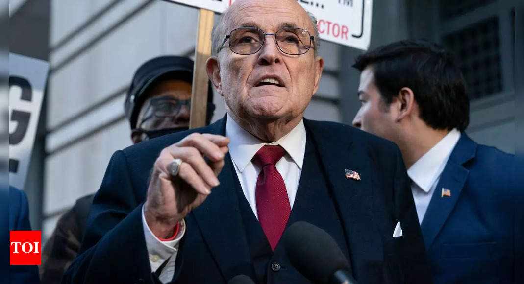 Court orders Trump’s former attorney Giuliani to turn over luxury item and NY apartment in defamation case. See list of items