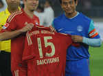 Bayern win in Bhutia's farewell match