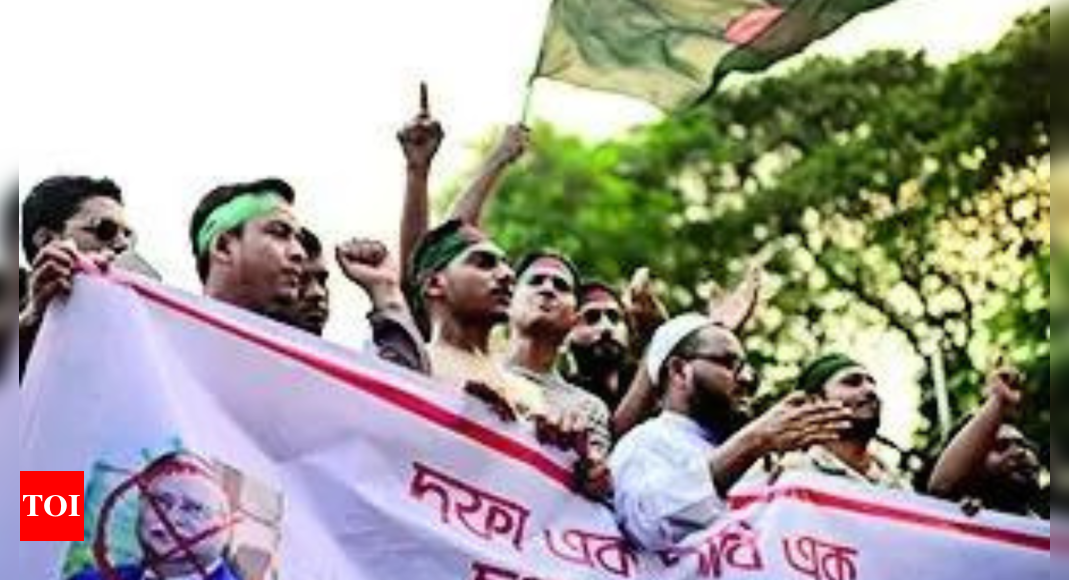 Dhaka erupts over demand for president resignation, three students wounded – Times of India