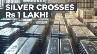 Silver better than gold for investment? Silver prices cross Rs 1 lakh mark!