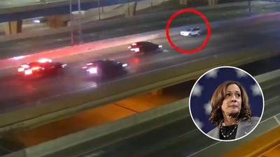 Drunk driver nearly hits Kamala Harris' motorcade in Milwaukee