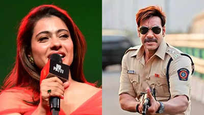 Kajol jokes about training husband Ajay Devgn for 'Singham'