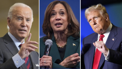 Locked horn: Biden-Harris and Trump spar over jailing opponents