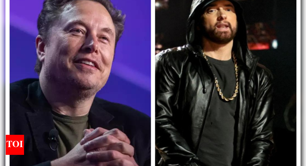 Elon Musk calls Eminem 'yet another Diddy..' after his support for Kamala Harris
