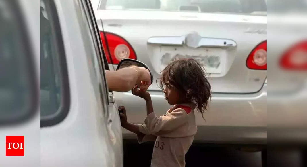 Officials Rescue Children from Begging Parents in Hyderabad |