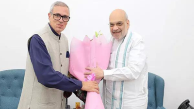 Omar Abdullah meets Amit Shah amid J&K terror hits, may call on PM too