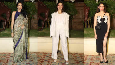 Aditi Rao Hydari, Tamannaah Bhatia, Sobhita Dhulipala and other stars dazzle at Rohini Iyer's Diwali party