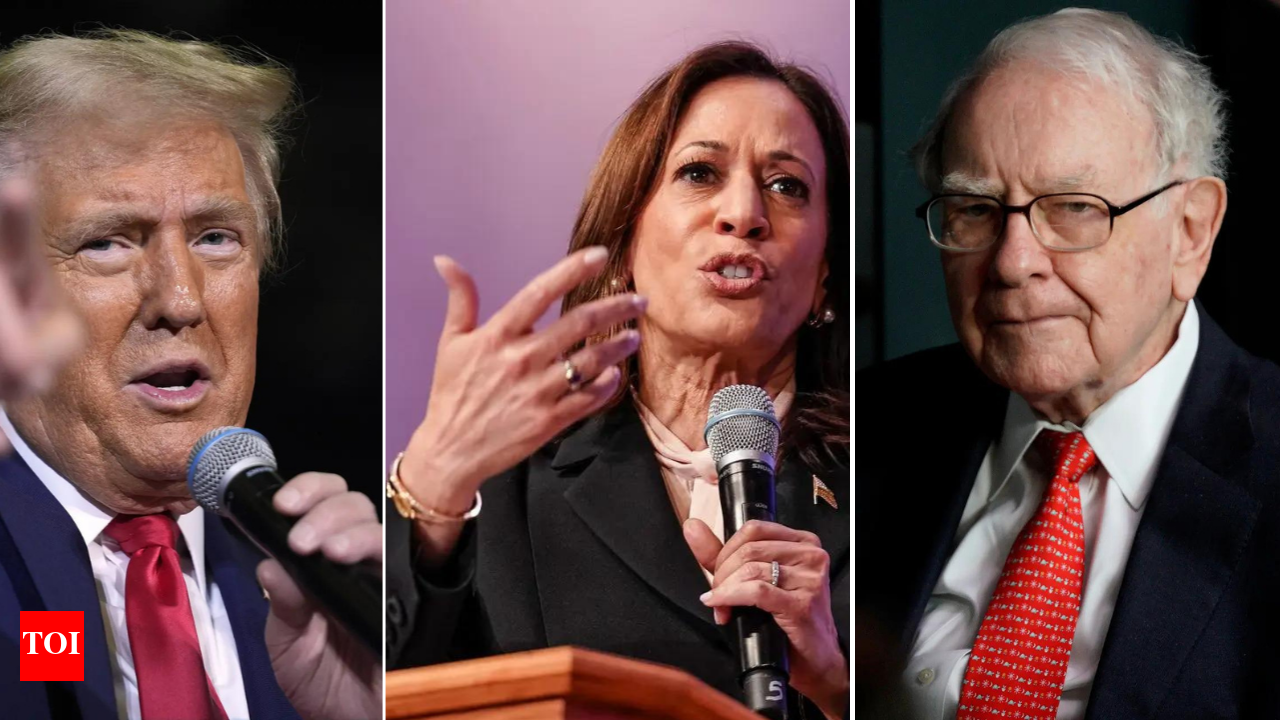 Trump or Kamala? Warren Buffet reveals who he is endorsing - Times of India