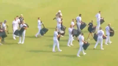 Viral Video: England players carry chairs in Pakistan ahead of 3rd Test in Rawalpindi