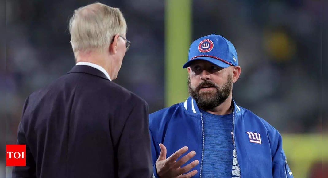 New York Giants owner John Mara confirmed team won’t re-sign GM Joe Schoen and HC Brian Daboll | NFL News – Times of India