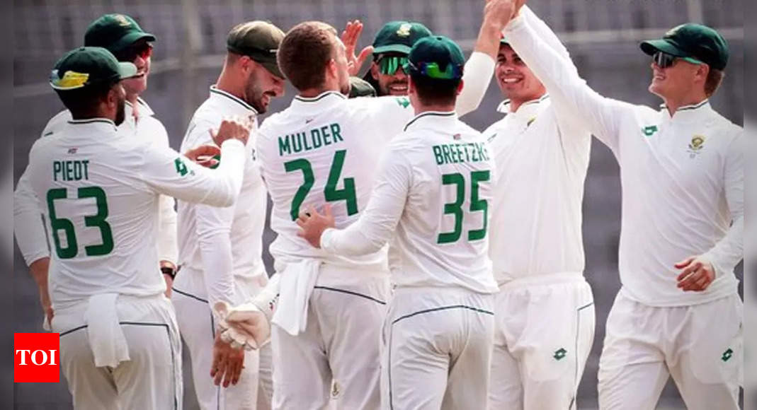 South Africa jump to fourth in World Test Championship standings; India still on top | Cricket News – Times of India