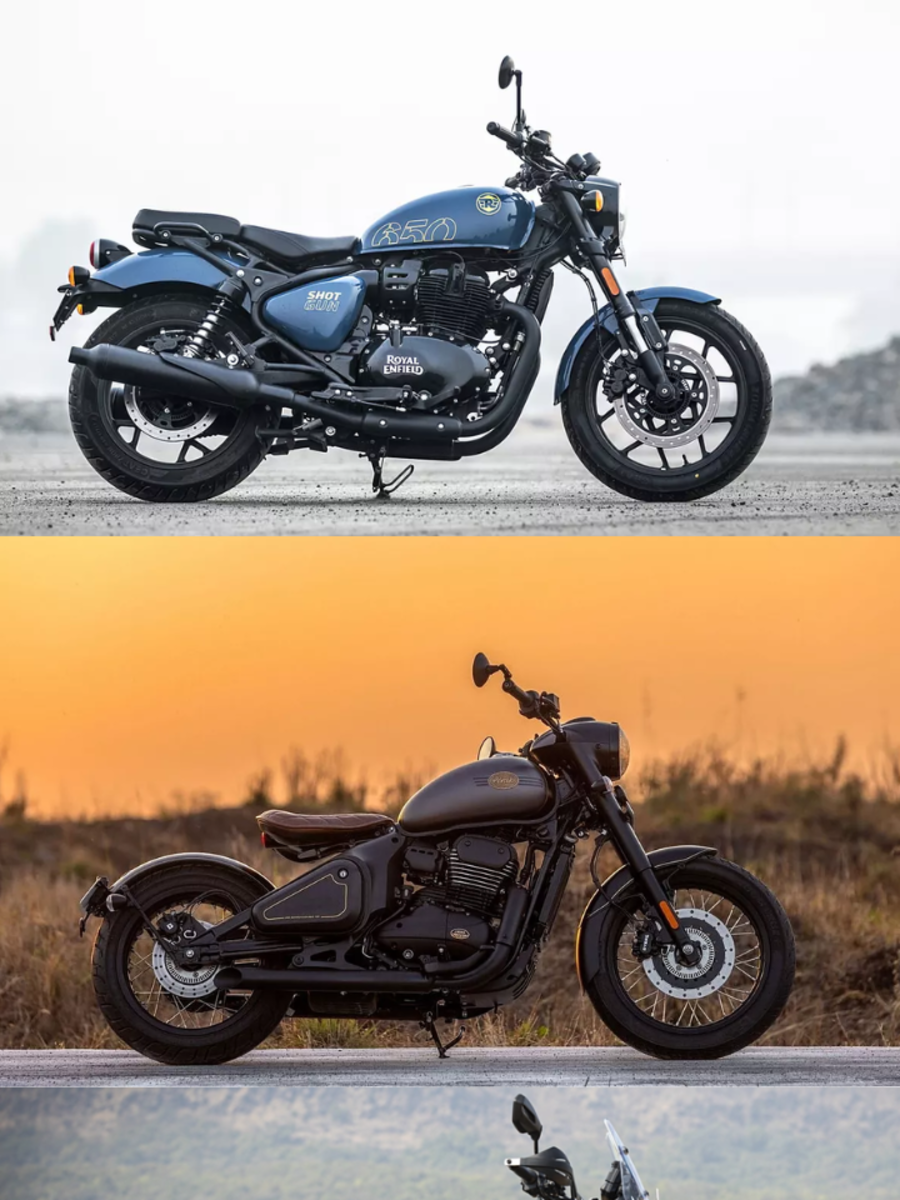 Top 5 High-Performance Bikes: Jawa’s Perak, Yezdi’s Adventure, and Royal Enfield’s Shotgun 650, Interceptor 650, and Super Meteor 650.