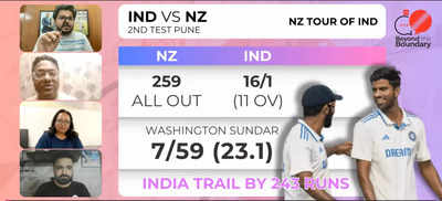  Washington Sundar shines as India get playing XI right vs New Zealand