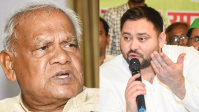 On liquor ban charges, Jitan Ram Manjhi claims Tejashwi 'may be involved in smuggling'