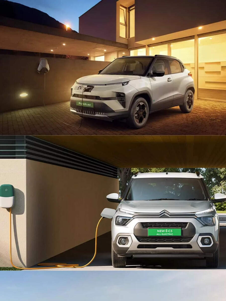 5 Best Tata, MG, Citroen Electric Cars Under Rs 15 Lakh , Tata Punch EV