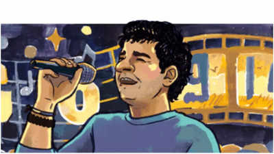 Google honors singer KK with special doodle on anniversary of his playback debut