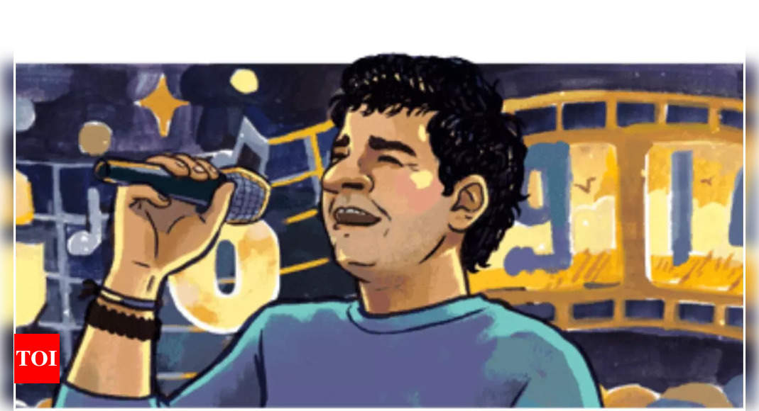 Google honors singer KK with special doodle on anniversary of his playback debut | Hindi Movie News – Times of India