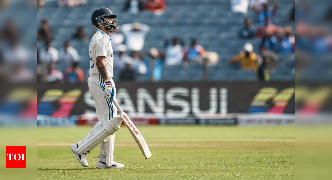 ‘Perhaps just one or two innings…’: Anil Kumble says domestic cricket could have helped Virat Kohli’s battle against spin | Cricket News – Times of India