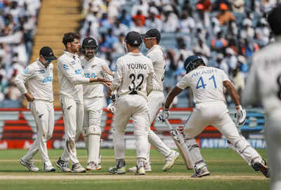 Blame the batters, not the pitch, as India surrender on spinning Pune track