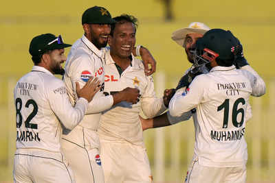 3rd Test: England reel 24-3 after tough shakeel century