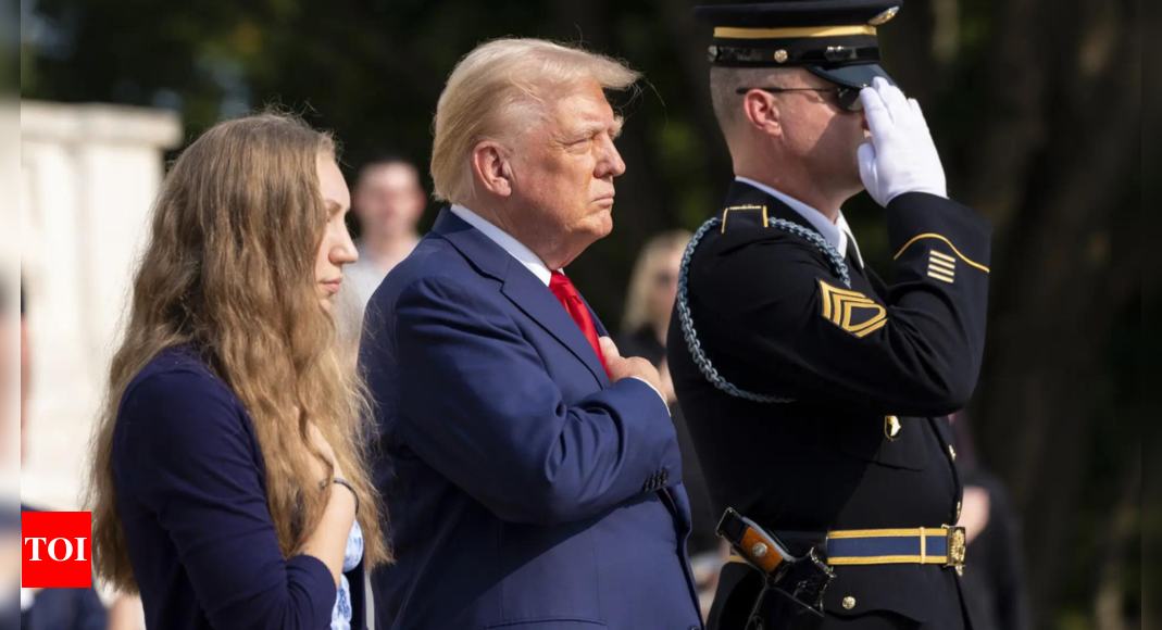 Army releases redacted police report on altercation during controversial Trump’s Arlington cemetery visit – Times of India