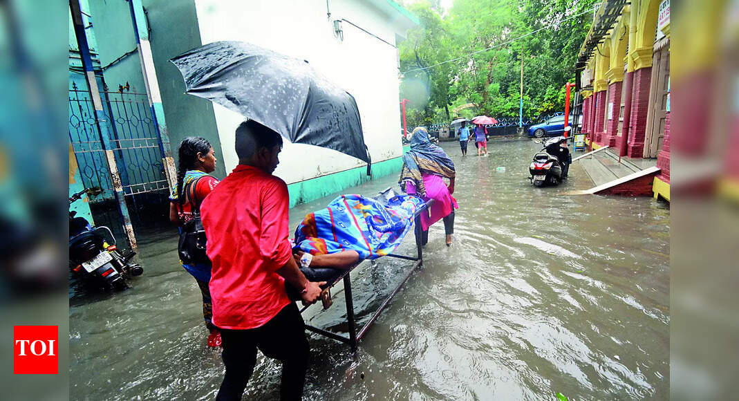 Kolkata Hospitals Flooded After Heavy Rain: Access Roads in Disarray ...